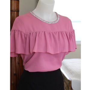 NWOT Juicy Couture Pink Blouse